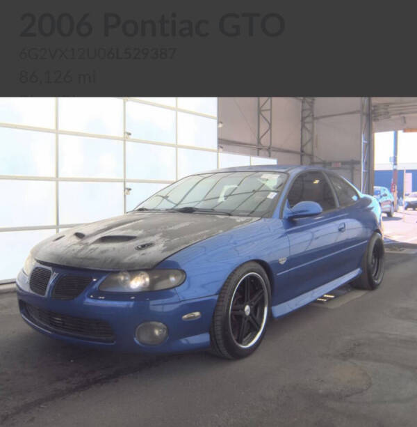 2006 Pontiac GTO Base's photo