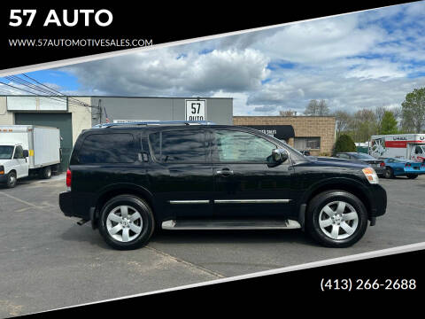 2011 Nissan Armada for sale at 57 AUTO in Feeding Hills MA