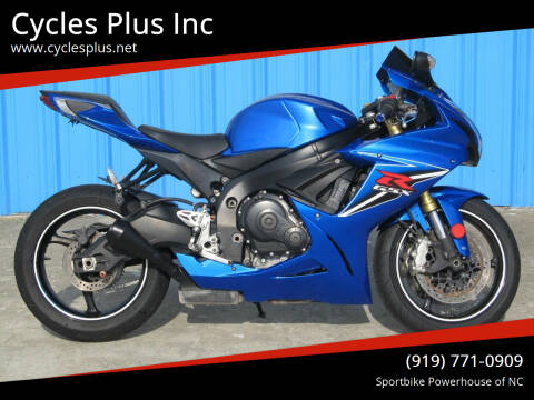 2013 Suzuki GSXR 750 for sale at Cycles Plus Inc in Garner NC