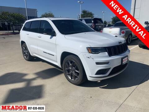 2020 Jeep Grand Cherokee for sale at Meador Dodge Chrysler Jeep RAM in Fort Worth TX