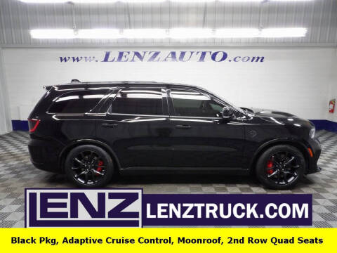 2021 Dodge Durango for sale at LENZ TRUCK CENTER in Fond Du Lac WI