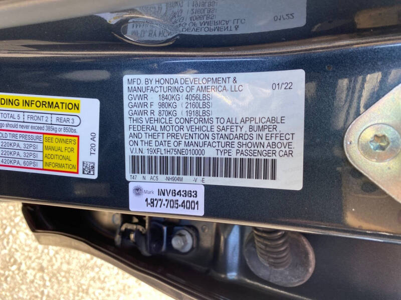 2022 Honda Civic EX-L