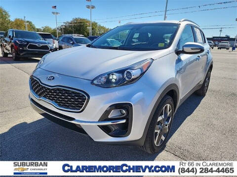 2021 Kia Sportage for sale at CHEVROLET SUBURBANO in Claremore OK