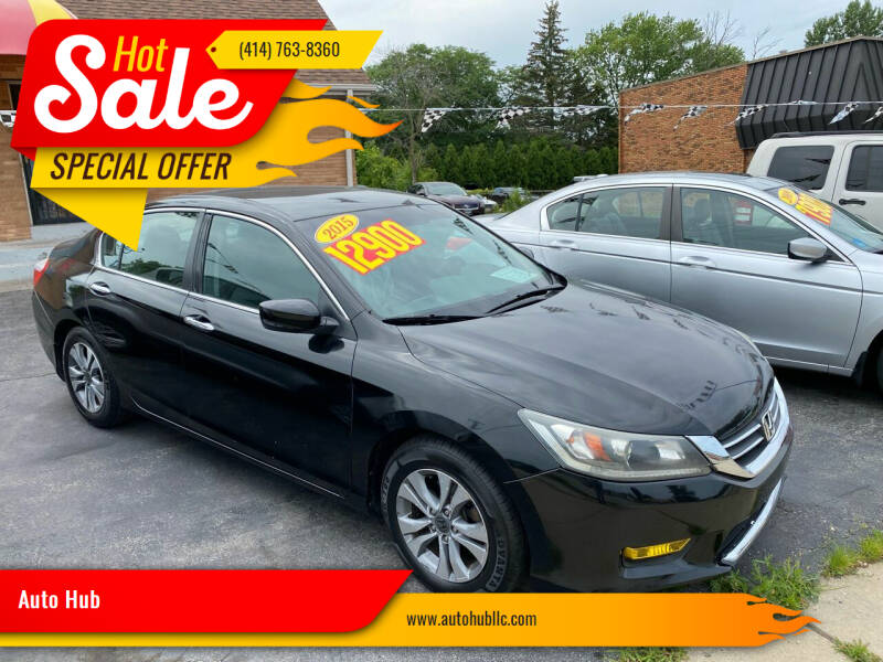 2015 Honda Accord for sale at Auto Hub in Greenfield WI