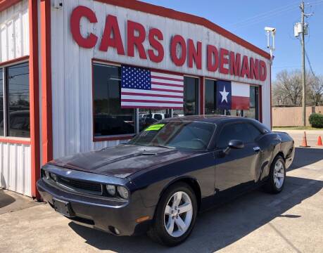 2012 Dodge Challenger for sale at Cars On Demand 3 in Pasadena TX