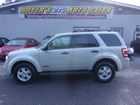 2008 Ford Escape for sale at ROYERS 219 AUTO SALES in Dubois PA