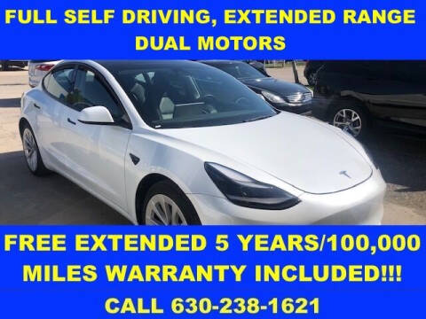 2022 Tesla Model 3 for sale at Mikes Auto Forum in Bensenville IL