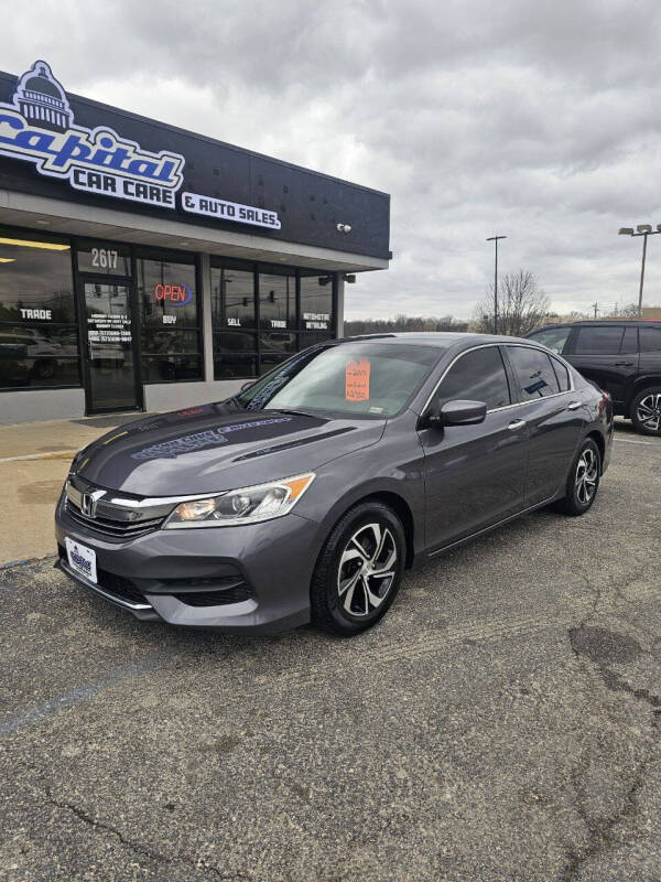 2017 Honda Accord for sale at Capital Car Care and Auto Sales LLC in Jefferson City MO