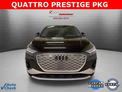 2023 Audi Q4 e-tron quattro Prestige 50