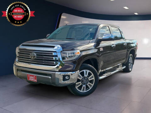 2018 Toyota Tundra for sale at LUNA CAR CENTER in San Antonio TX