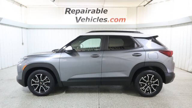 Gray 2022 Chevrolet Trailblazer ACTIV ACTIV 4dr SUV 1