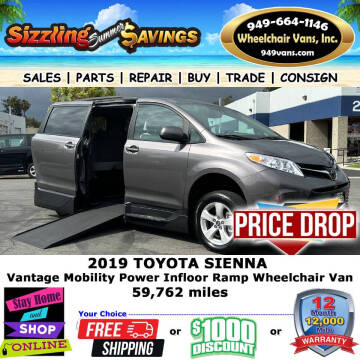 2019 Toyota Sienna LE Mobility 7-Passenger