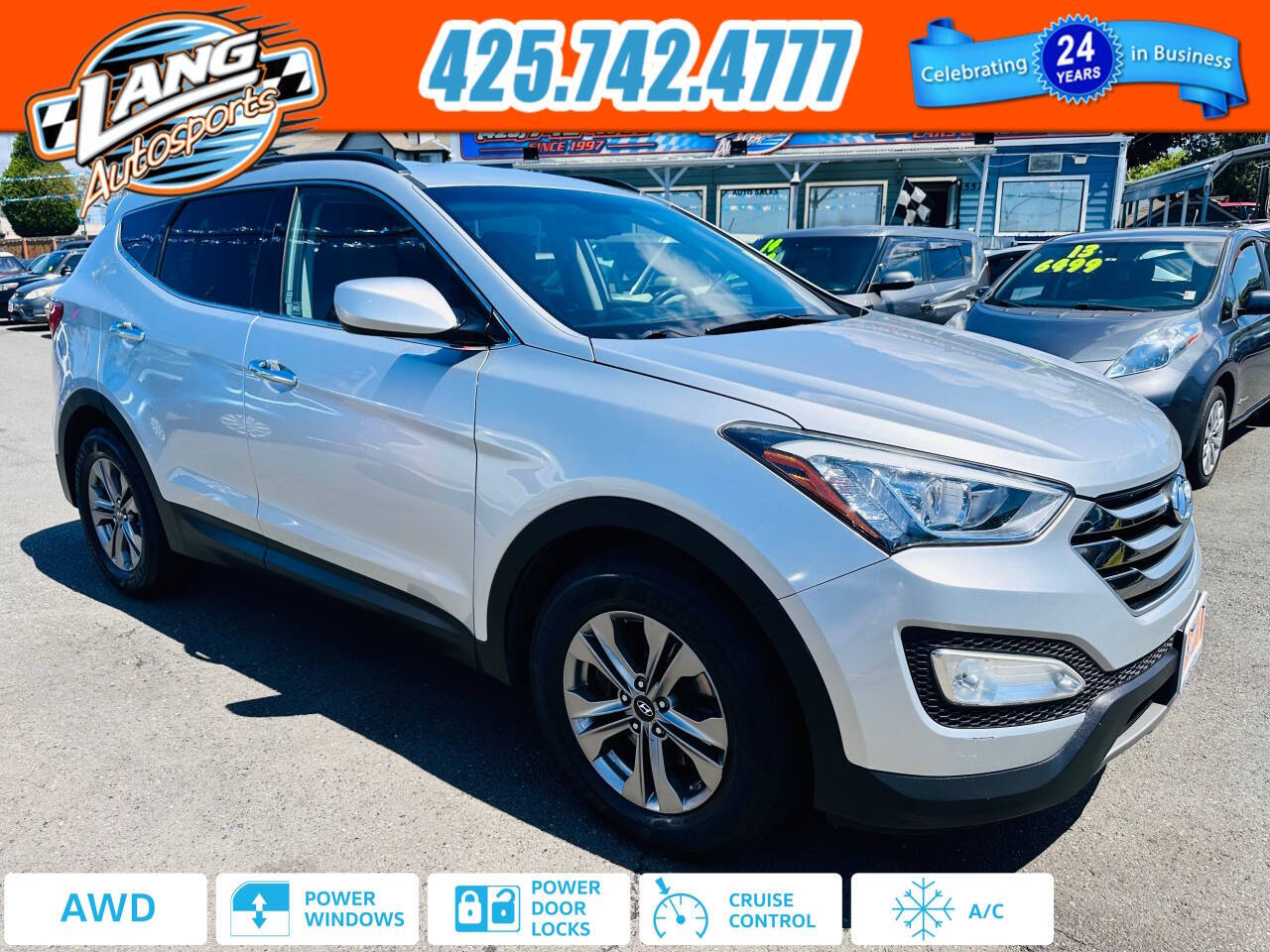 2015 Hyundai SANTA FE Sport for sale at Lang Autosports in Lynnwood, WA