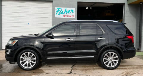 2016 Ford Explorer for sale at Fisher Auto Sales in Longview TX