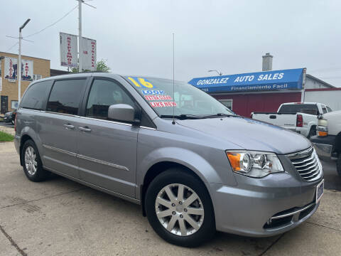 2016 Chrysler Town and Country for sale at Gonzalez Auto Sales in Joliet IL
