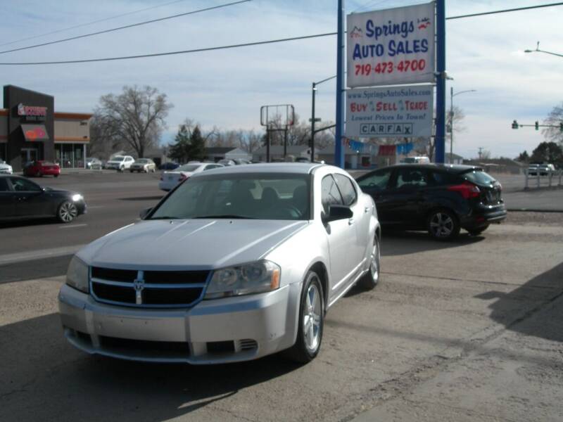 2008 Dodge Avenger for sale at Springs Auto Sales in Colorado Springs CO
