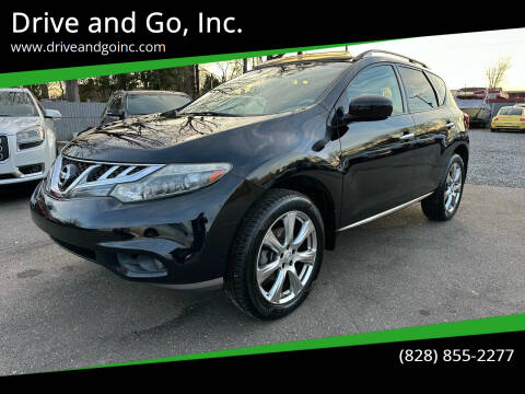 2013 Nissan Murano for sale at Drive and Go, Inc. in Hickory NC