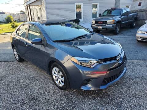 2015 Toyota Corolla for sale at Fortier's Auto Sales & Svc in Fall River MA