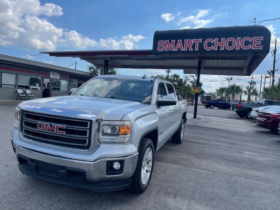 2015 GMC Sierra 1500 for sale at SMART CHOICE AUTO in Pasadena, TX