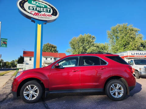 2013 Chevrolet Equinox for sale at Main Street Motors in Greenwood WI