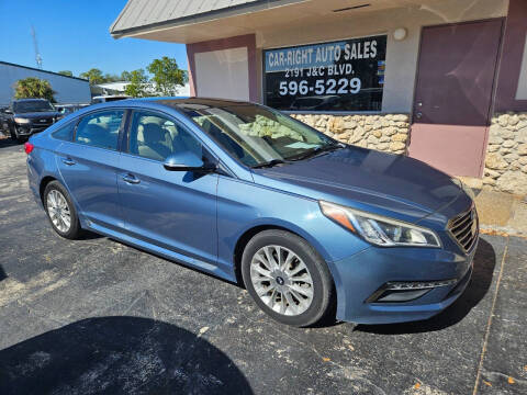 2015 Hyundai Sonata for sale at CAR-RIGHT AUTO SALES INC in Naples FL