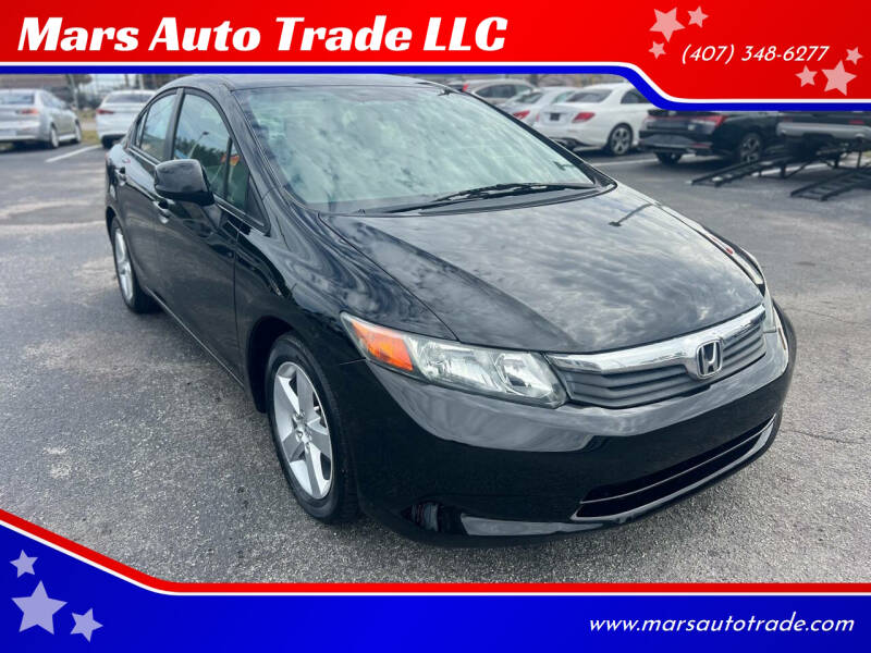 2012 Honda Civic for sale at Mars Auto Trade LLC in Orlando FL