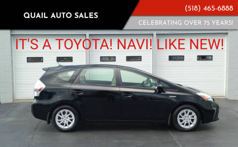 2013 Toyota Prius v for sale at Quail Auto Sales in Albany NY