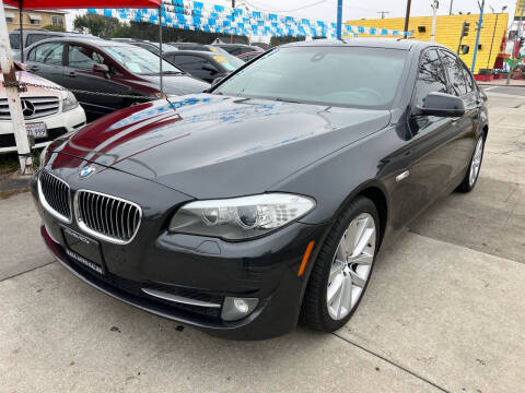 2012 BMW 5 Series for sale at Nasa Auto Sales in Los Angeles CA