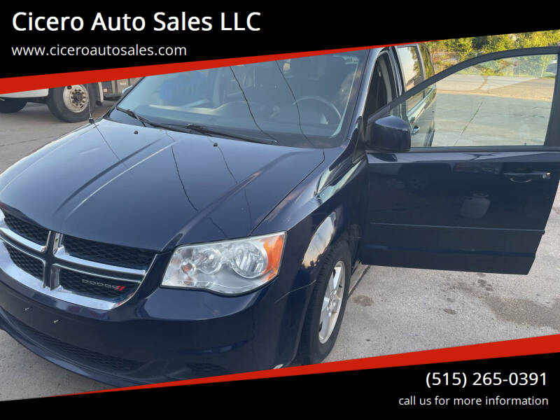 2012 Dodge Grand Caravan for sale at Cicero Auto Sales LLC in Des Moines IA