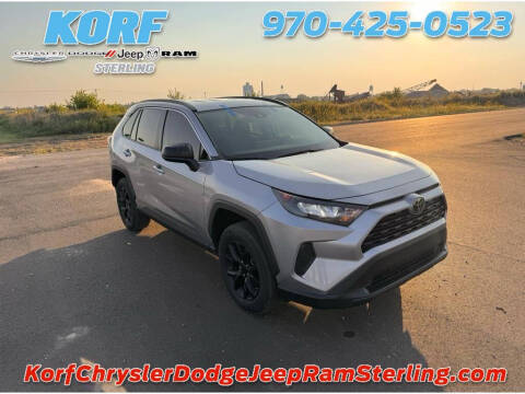 2021 Toyota RAV4 for sale at Tony Peckham @ Korf Motors in Sterling CO