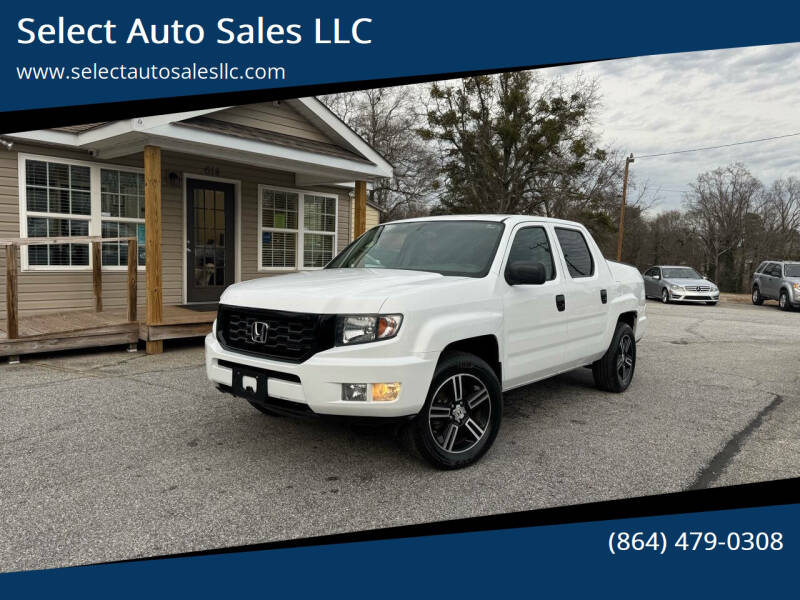 2013 Honda Ridgeline for sale at Select Auto Sales LLC in Greer SC