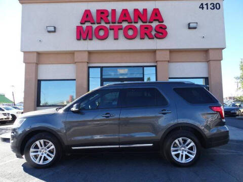 2018 Ford Explorer for sale at Ariana Motors in Las Vegas NV