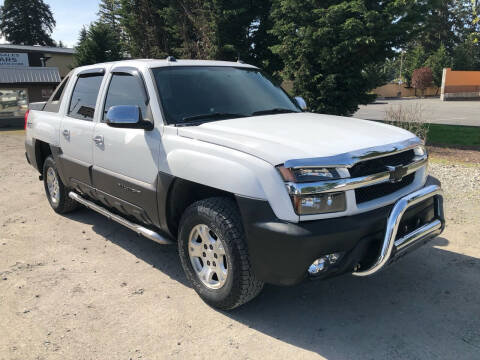 2004 Chevrolet Avalanche for sale at M & M Auto Sales in Olympia WA