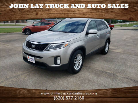2014 Kia Sorento for sale at John Lay Truck and Auto Sales in Independence KS