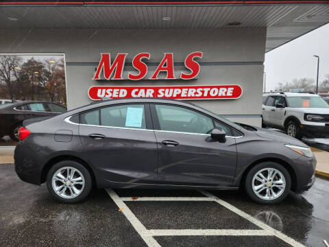 2017 Chevrolet Cruze for sale at MSAS AUTO SALES in Grand Island NE