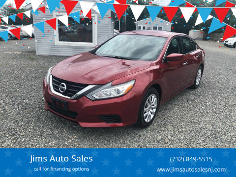 2017 Nissan Altima for sale at Jims Auto Sales in Lakehurst NJ