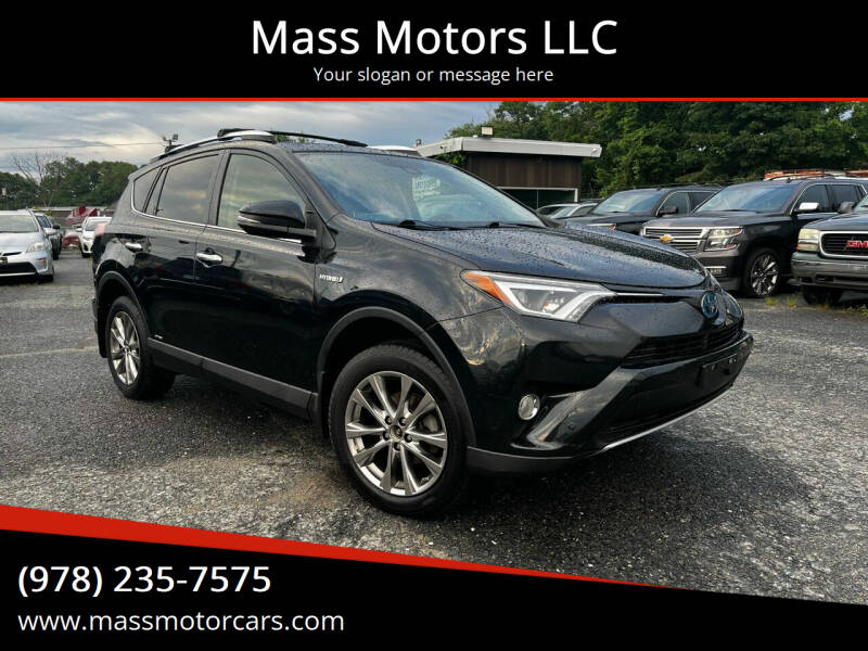 2016 Toyota RAV4 Hybrid for sale at Mass Motors LLC in Worcester MA