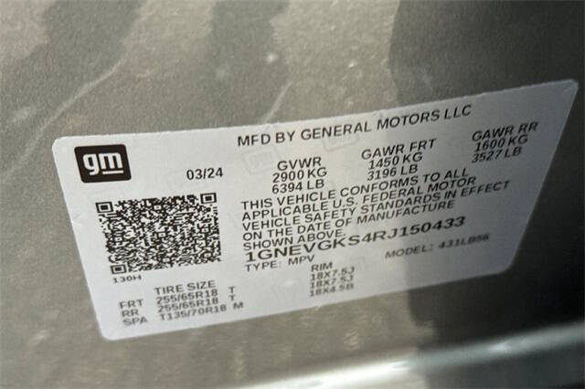 2024 Chevrolet Traverse LT