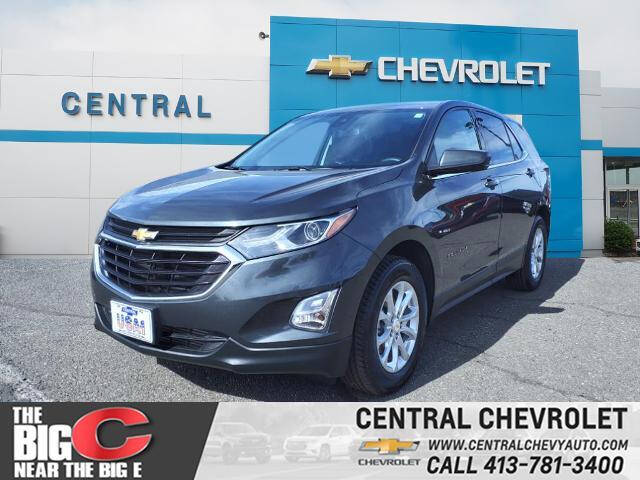 2020 Chevrolet Equinox for sale at CENTRAL CHEVROLET in West Springfield MA