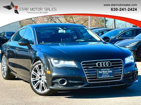 2012 Audi A7 for sale at Star Motor Sales in Downers Grove IL