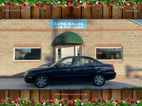 2005 Hyundai Elantra for sale at VAZQUEZ AUTO SALES in Bloomington IL