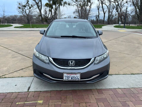 2013 Honda Civic for sale at MH Auto Deals in Sacramento CA