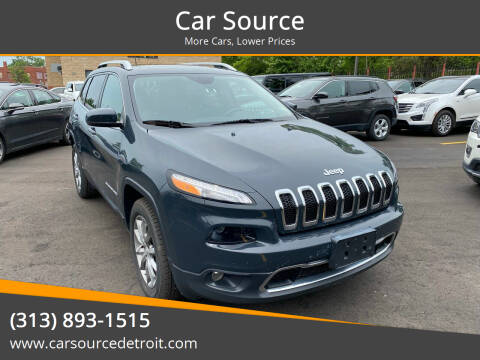 2018 Jeep Cherokee for sale at Car Source in Detroit MI
