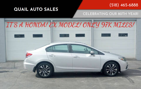 2014 Honda Civic for sale at Quail Auto Sales in Albany NY