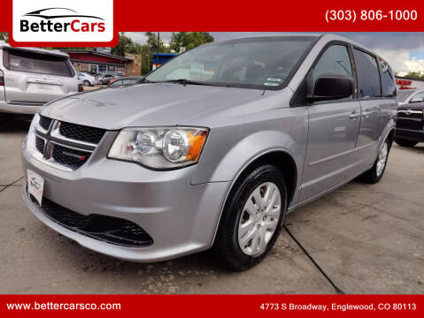 2016 Dodge Grand Caravan for sale at Better Cars in Englewood CO