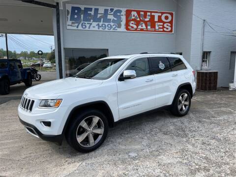 2015 Jeep Grand Cherokee for sale at Bells Auto Sales, Inc in Winston Salem NC