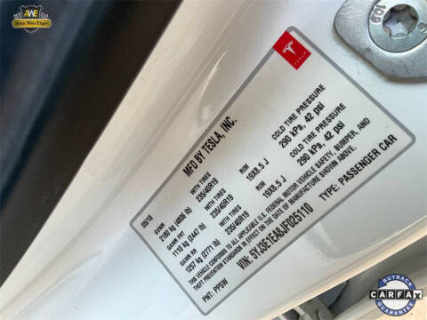 2018 Tesla Model 3 Mid Range