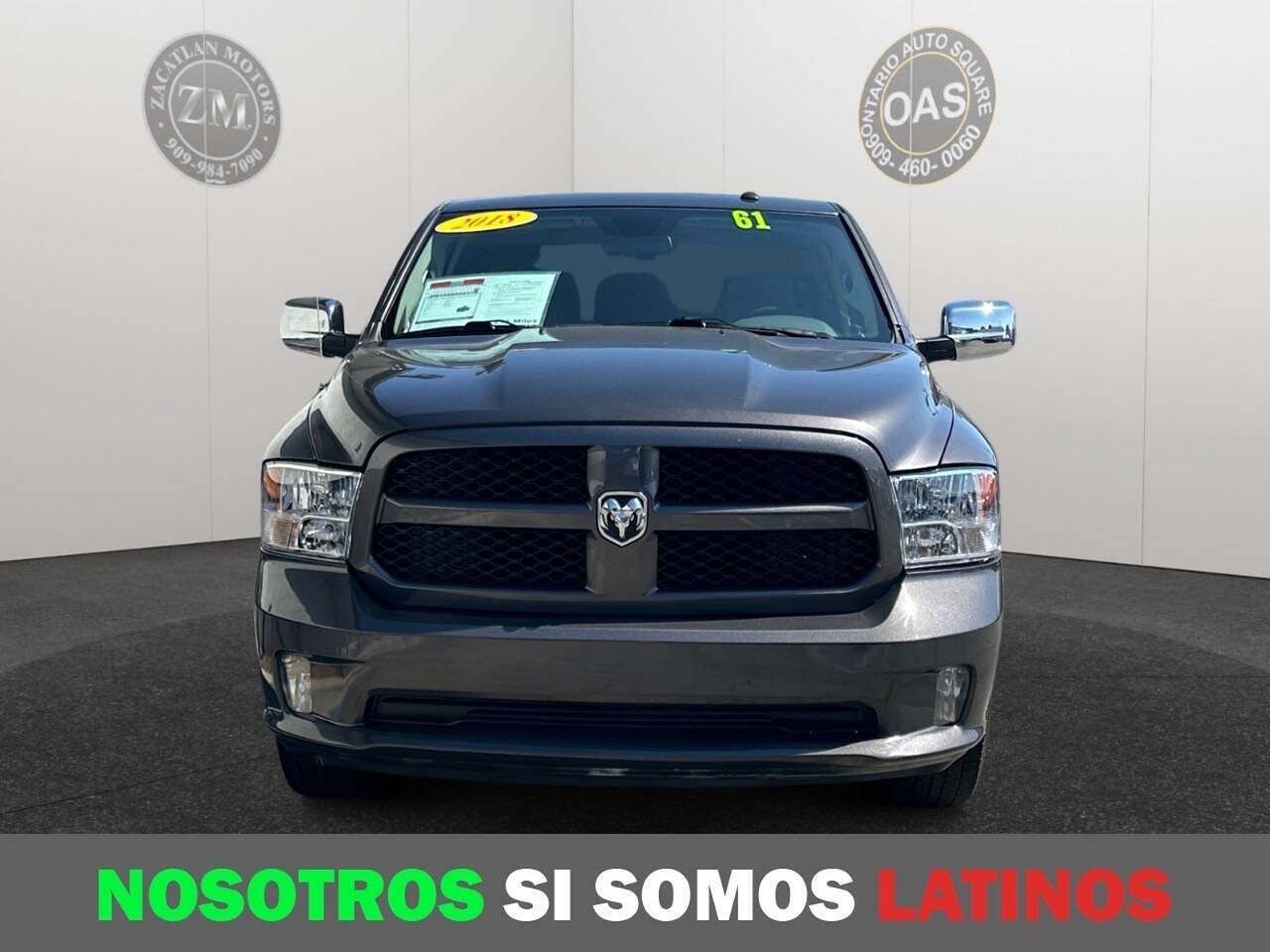 2018 Ram 1500 for sale at Zacatlan Motors in Ontario, CA