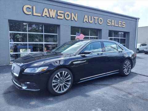 2017 Lincoln Continental for sale at Clawson Auto Sales in Clawson MI