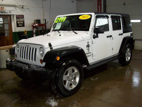 2013 Jeep Wrangler Unlimited for sale at Summit Auto Inc in Waterford PA